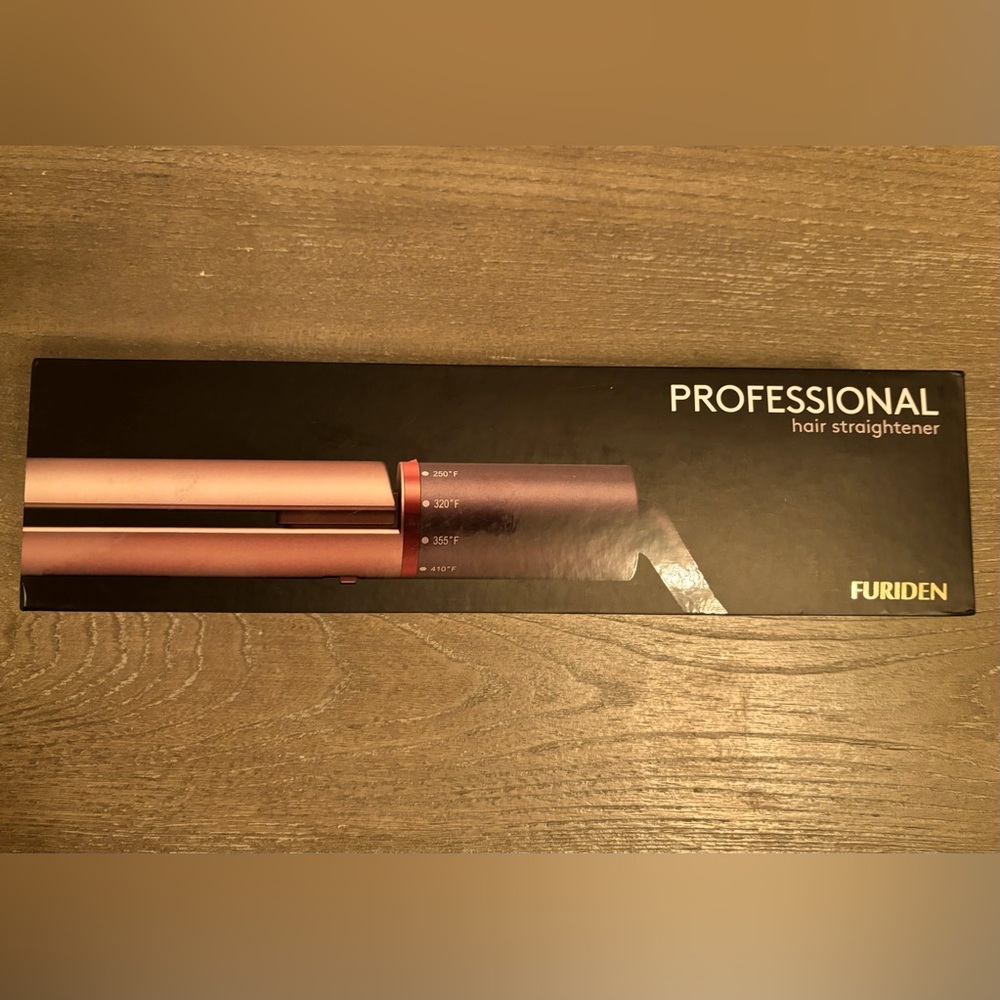 Flat iron straightener and curler 2 in 1